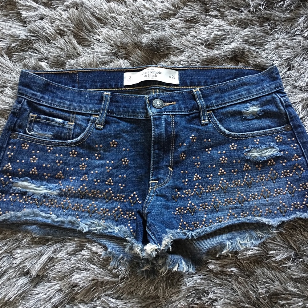 Abercrombie denim shorts